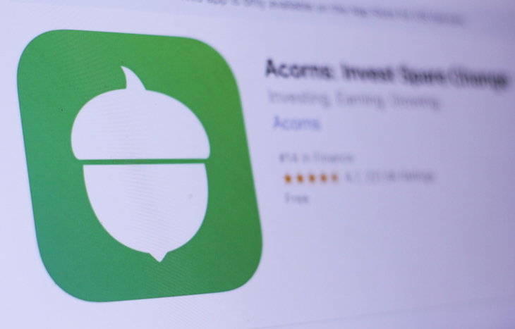 Acorns is the second best investing app.